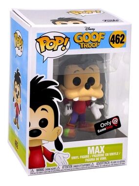 NIB Funko Pop! 462 Disney Goof Troop Max Vinyl Figure GameStop Exclusive 2018